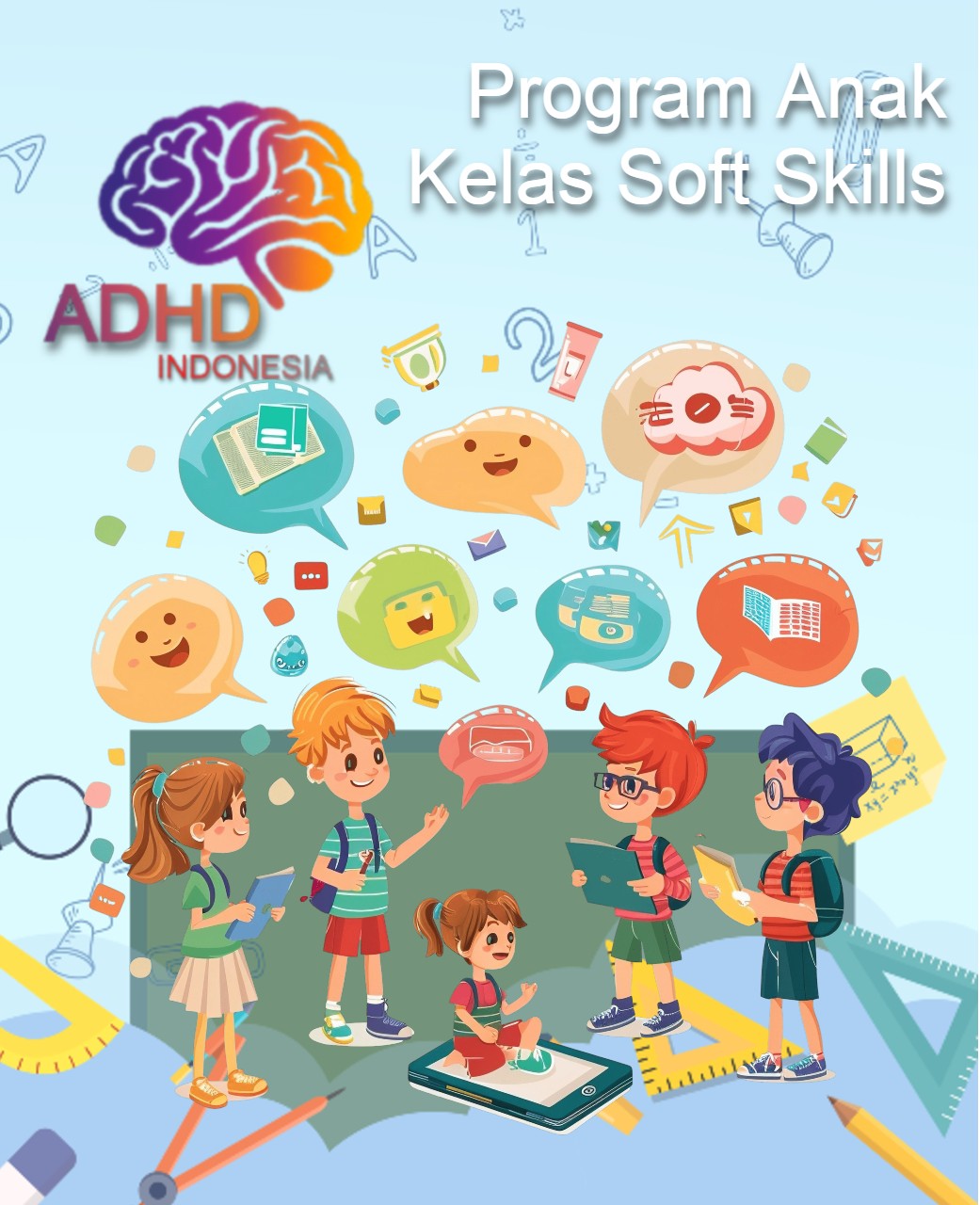 Program ADHD Indonesia Kabupaten Pelalawan Kelas Soft Skills Anak ADHD